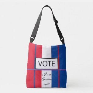 Låt oss OMRÖSTNING! Crossbody Bag Axelväska