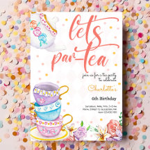 Låt oss par-tea, tefödelsedag