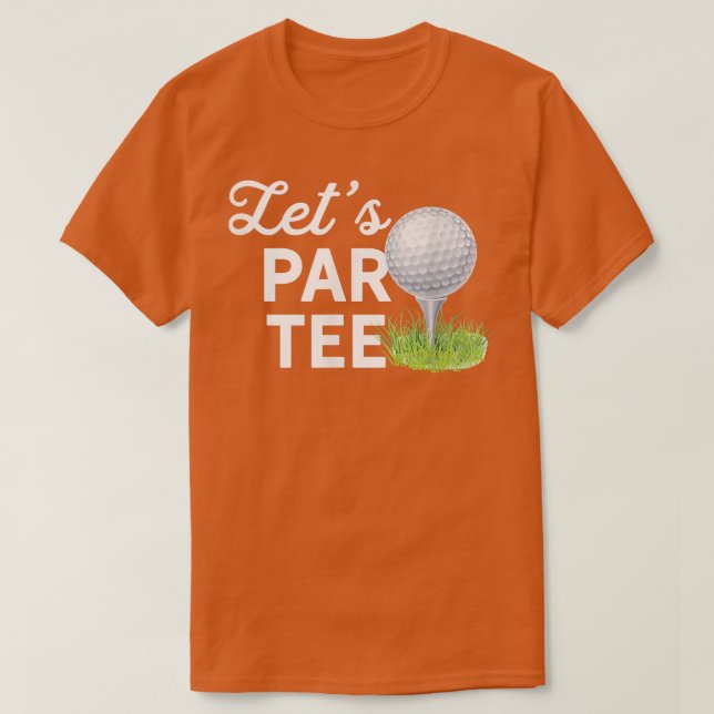 Låt oss Par Tee Golf Boll med PIN-finny Golf Cl (Design framsida)