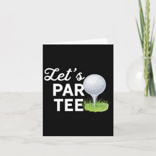 Låt oss Par Tee Golf Boll med PIN-finny Golf Cl Kort