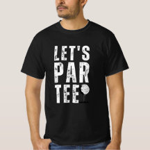 Låt oss para tee rolig golf skämt golfare pappa pr