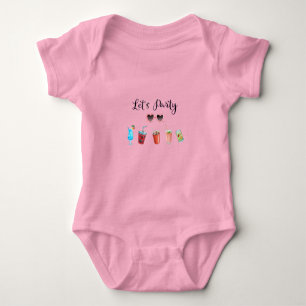 Låt oss Party Baby sommar Soiree T Shirt
