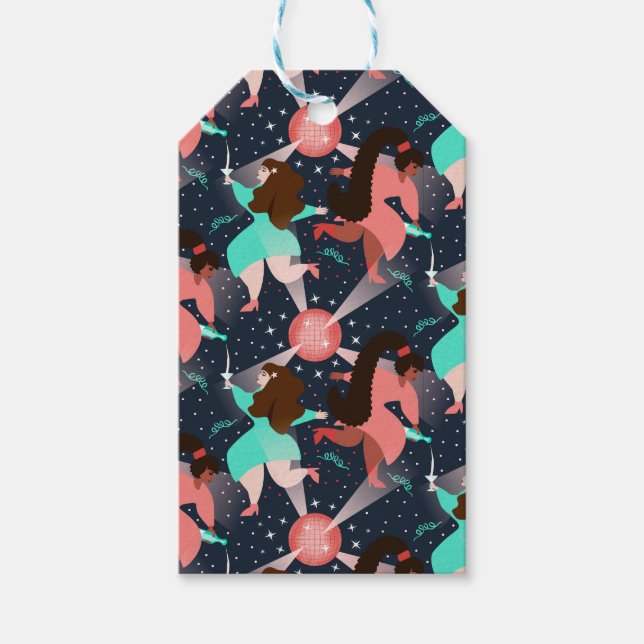 Låt oss party! presentetikett (Framsidan)