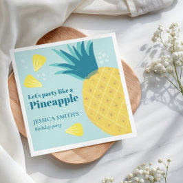 Låt oss Party som ananas Pappersservett