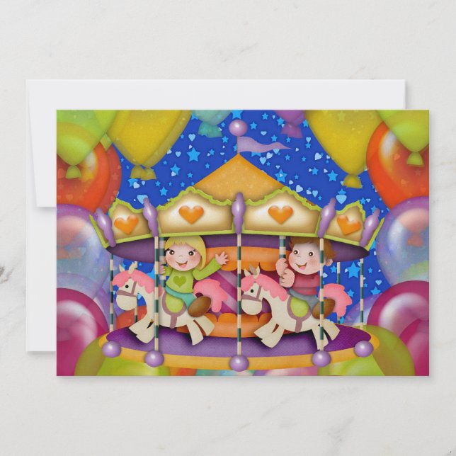 Låt oss Party! - SRF Inbjudningar (Framsida)