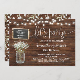 Låt oss Party Westernare vid alla åldrar Spara Datumet