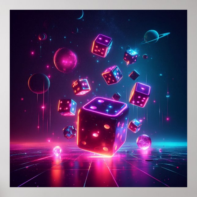 Låt oss Play Dice! Poster (Framsidan)