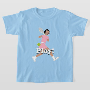 Låt oss Play Tennis T-Shirt