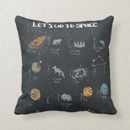 Låt oss Poster Gå till blanksteg Kudde