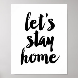 Låt oss poster hemma