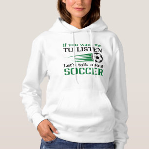 Låt oss prata om fotboll t shirt