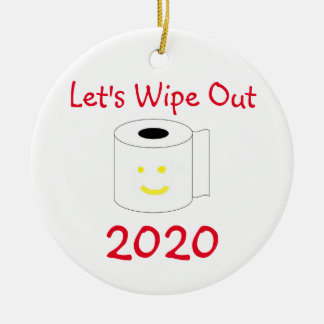 Låt oss rensning ut 2020 julgransprydnad keramik