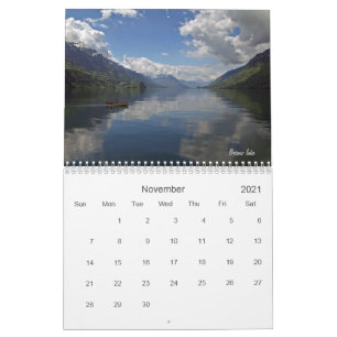 låt oss resa runt Schweiz 2021 Kalender