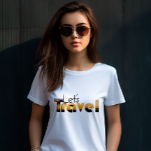 Låt oss resa | Sol Set Helgdagars T Shirt