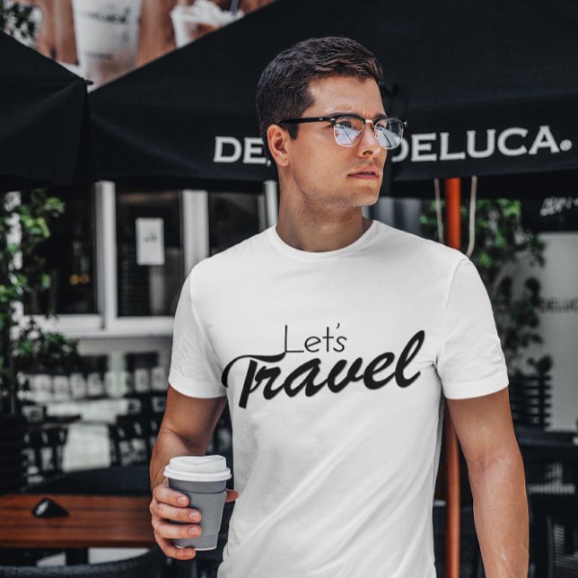 Låt oss resa | Vacation Tee | Resa T-Shirt (Lets travel Holiday T Shirt)