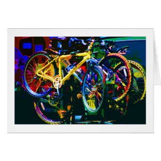 Låt oss rida hälsningskort