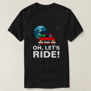 Låt oss rida! Lustigt anpassade Tee Shirt