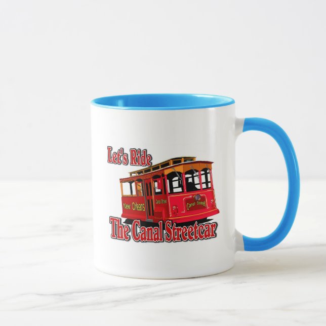 Låt oss riden av kanalen Streetcar Mugg (Höger)