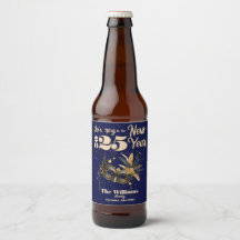 Låt oss ring det nya året party Glamous Blue