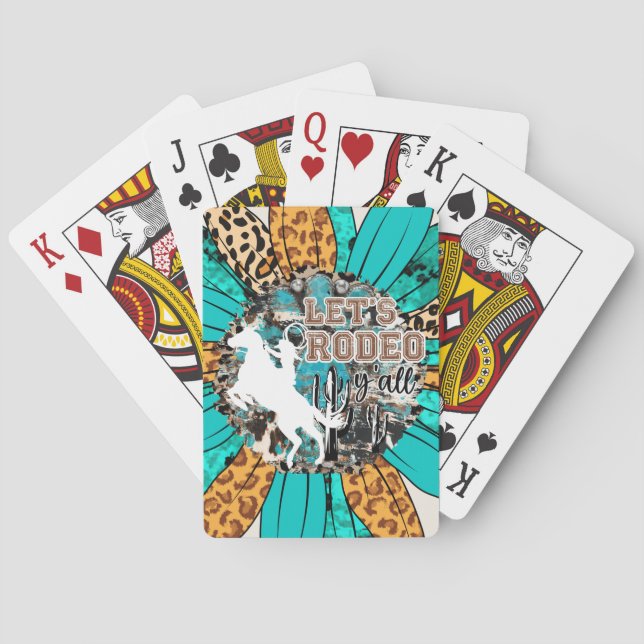 Låt oss Rodeo! Casinokort (Baksidan)