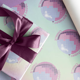 Låt oss Roligten Rullande roller Skating Girls Bir Presentpapper