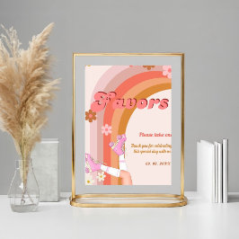 Låt oss Roll Retro Groovy Roller Skate-favoritskyl Poster