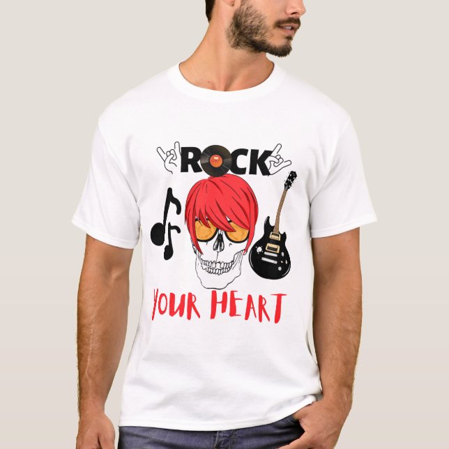 LÅT OSS RÖRA DIN HJÄRTA T SHIRT (Framsida)