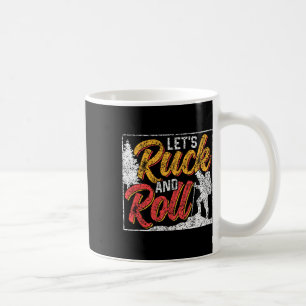 Låt oss Ruck And Roll Workout Ryggsäck Rucksack Ru Kaffemugg