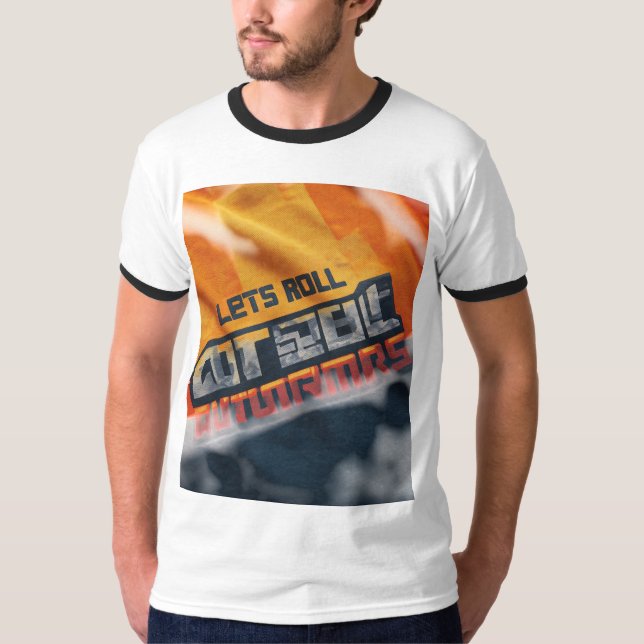 Låt oss Rulla autobrof rts T Shirt (Framsida)