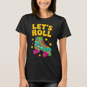 Låt oss rullgarnskal för Retro-ruller T Shirt