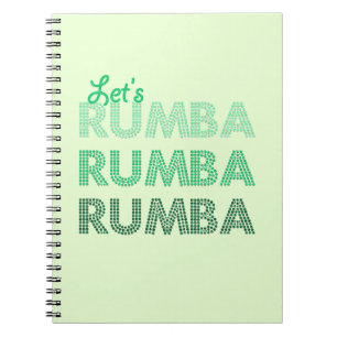 låt oss rumba anteckningsbok