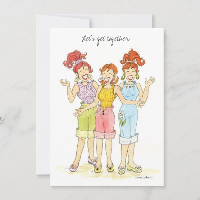 Låt oss samla Pub-B-Q Inbjudan (Framsida)