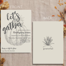 Låt oss samlas till en elegant pumpa tack till jul