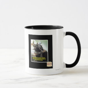 Låt oss se om hon märker det. mugg