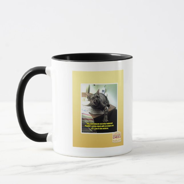Låt oss se, om hon märker mugg (Vänster)