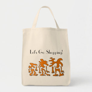 Låt oss Shopping bag! Tygkasse