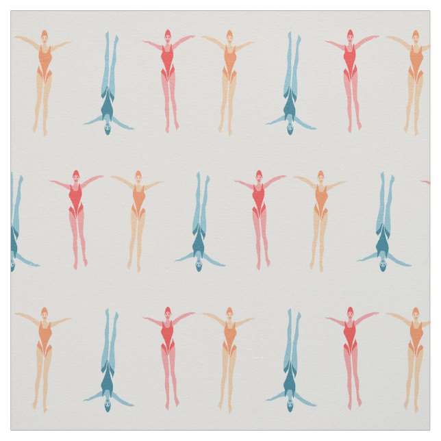 Låt oss simma tyg (Provkarta)