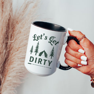 Låt oss Skaffa Dirty Funny Camping Mugg Gift åt ho
