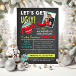 Låt oss Skaffa en snygg julklapp i Party Inbjudningar<br><div class="desc">Ta med dig den här fantastisk-ugga julsötaren Party med plats för ditt foto eller vinnaren från förra året party. Underbar typsnitt,  stift med stift på en krita. McBooboos illustration av hand plockade.</div>