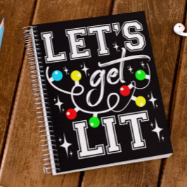 Låt oss Skaffa jultomten Party Funny - Julafton Li Anteckningsbok