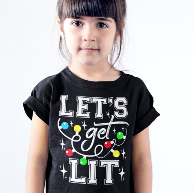 Låt oss Skaffa jultomten Party Funny - Julafton Li T Shirt (Skapare uppladdad)