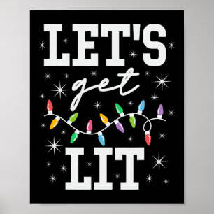 Låt oss Skaffa Lit-fina julklappar Poster