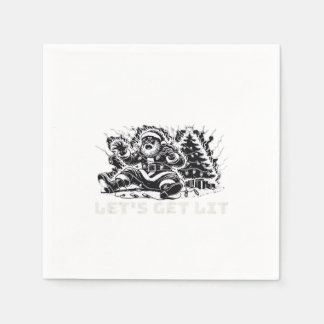 Låt oss Skaffa Lit Funny julvibe Classic Pappersservett