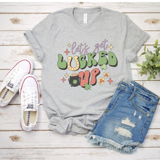 Låt oss Skaffa upp St. Patrick-Day T-shirt (Skapare uppladdad)