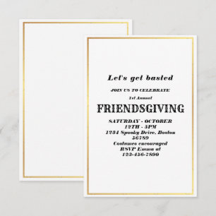 Låt oss skaka   Inbjudan till väninna