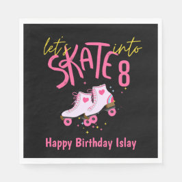 Låt oss skal till åtta födelsedagsPappersservett Pappersservett