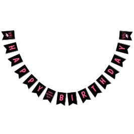 Låt oss Skate till åtta födelsedagsbanderoll Vimplar