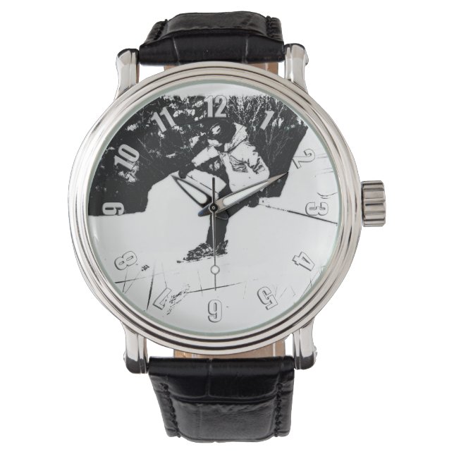 Låt oss Ski! Armbandsur (Framsida)