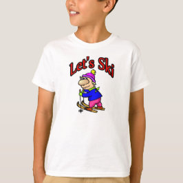 Låt oss Ski T-shirt