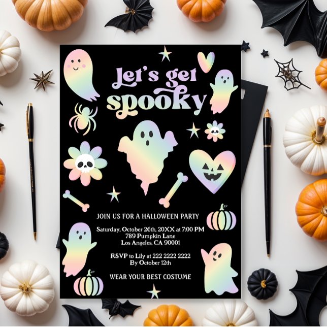 Låt oss Skjut, Halloween fest Inbjudningar (Skapare uppladdad)